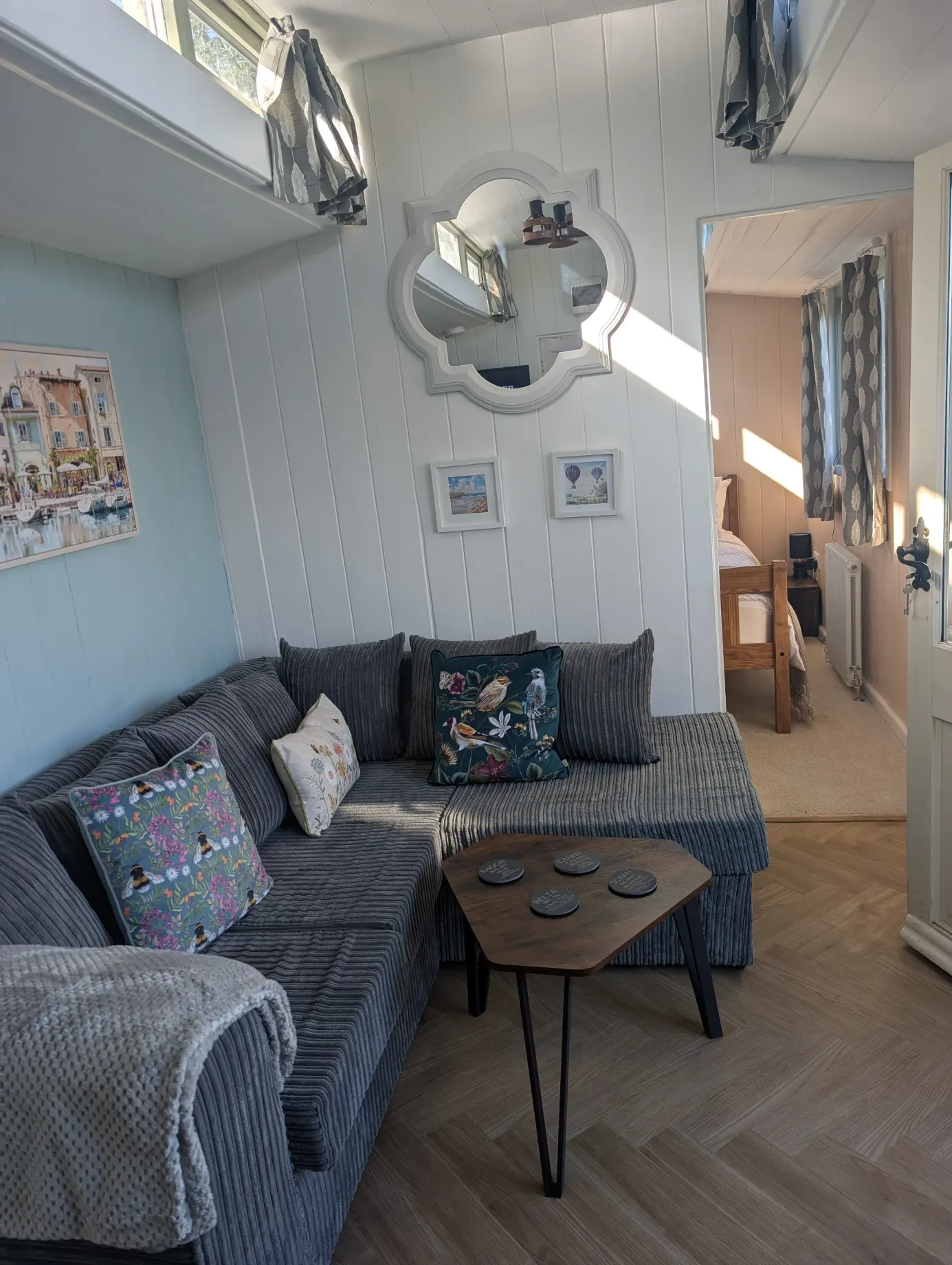 River Rede Glamping peaceful setting