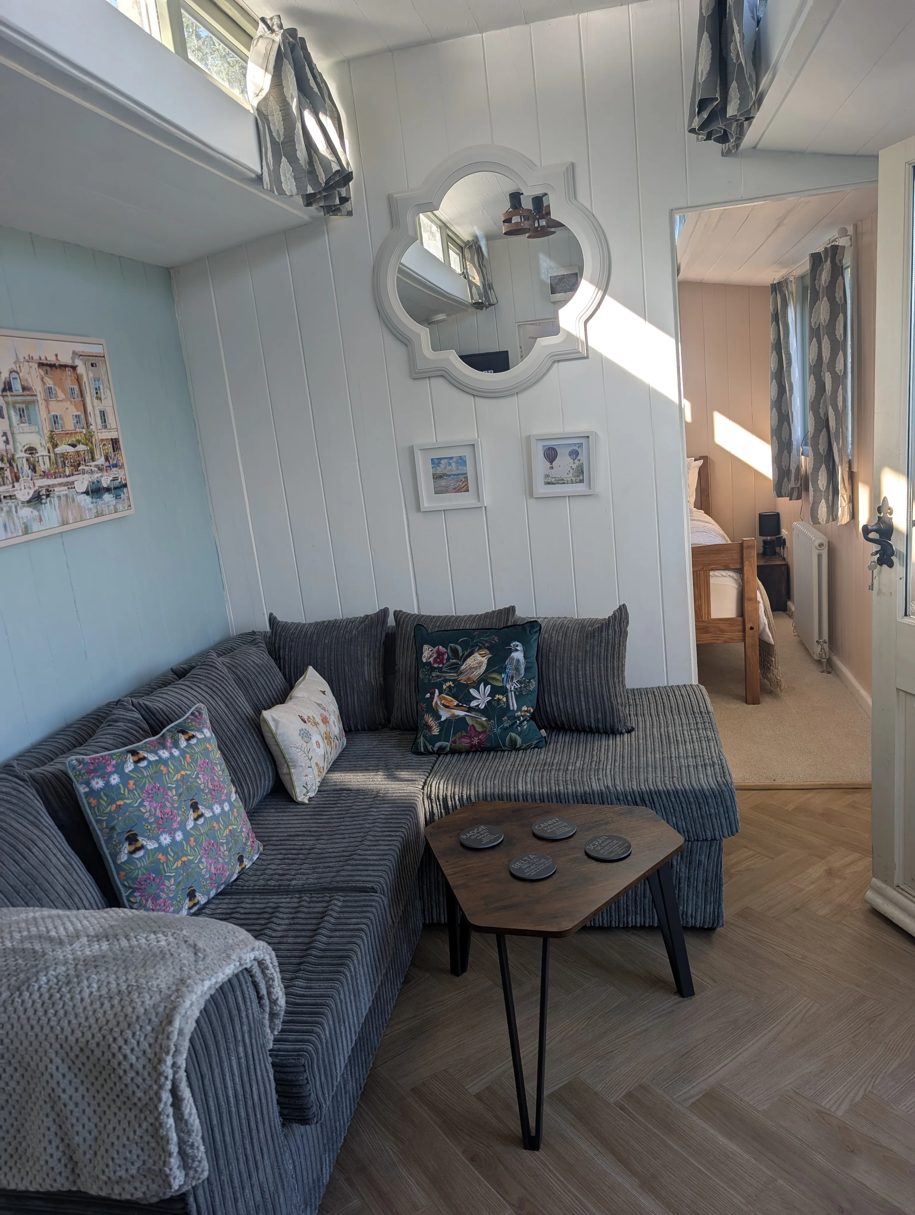 River Rede Glamping peaceful setting