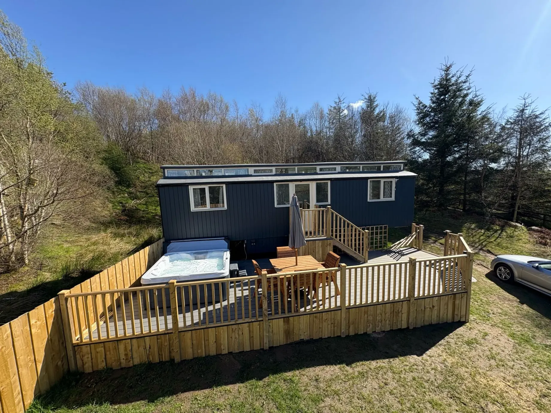 River Rede Glamping natural surroundings