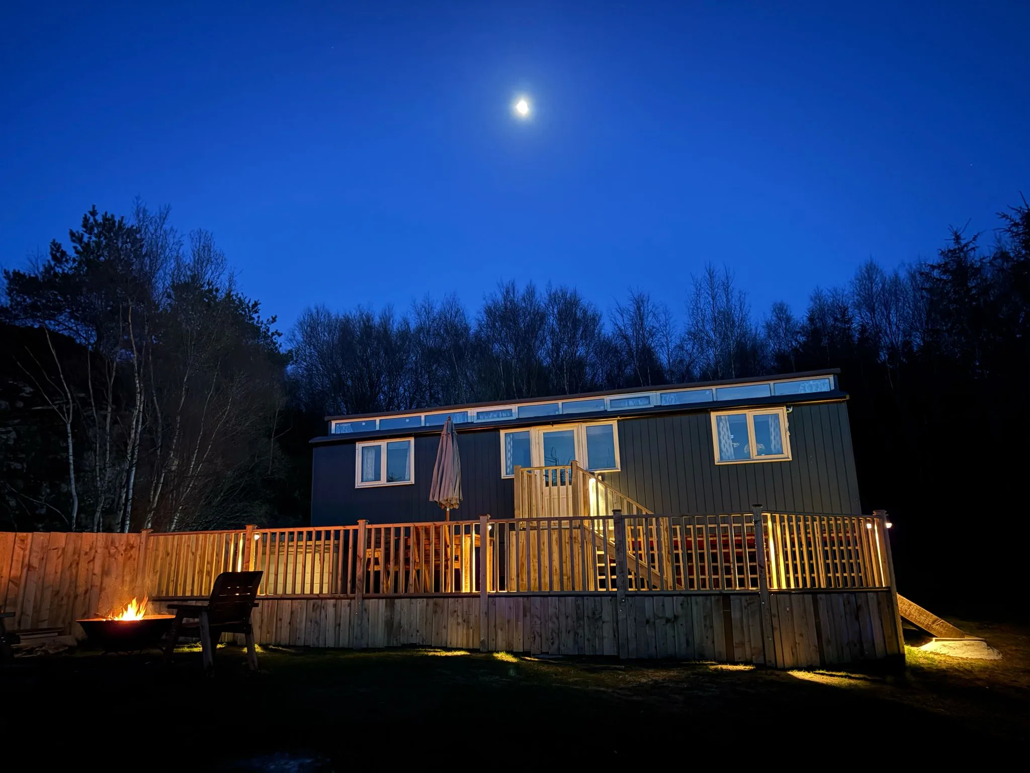 River Rede Glamping countryside